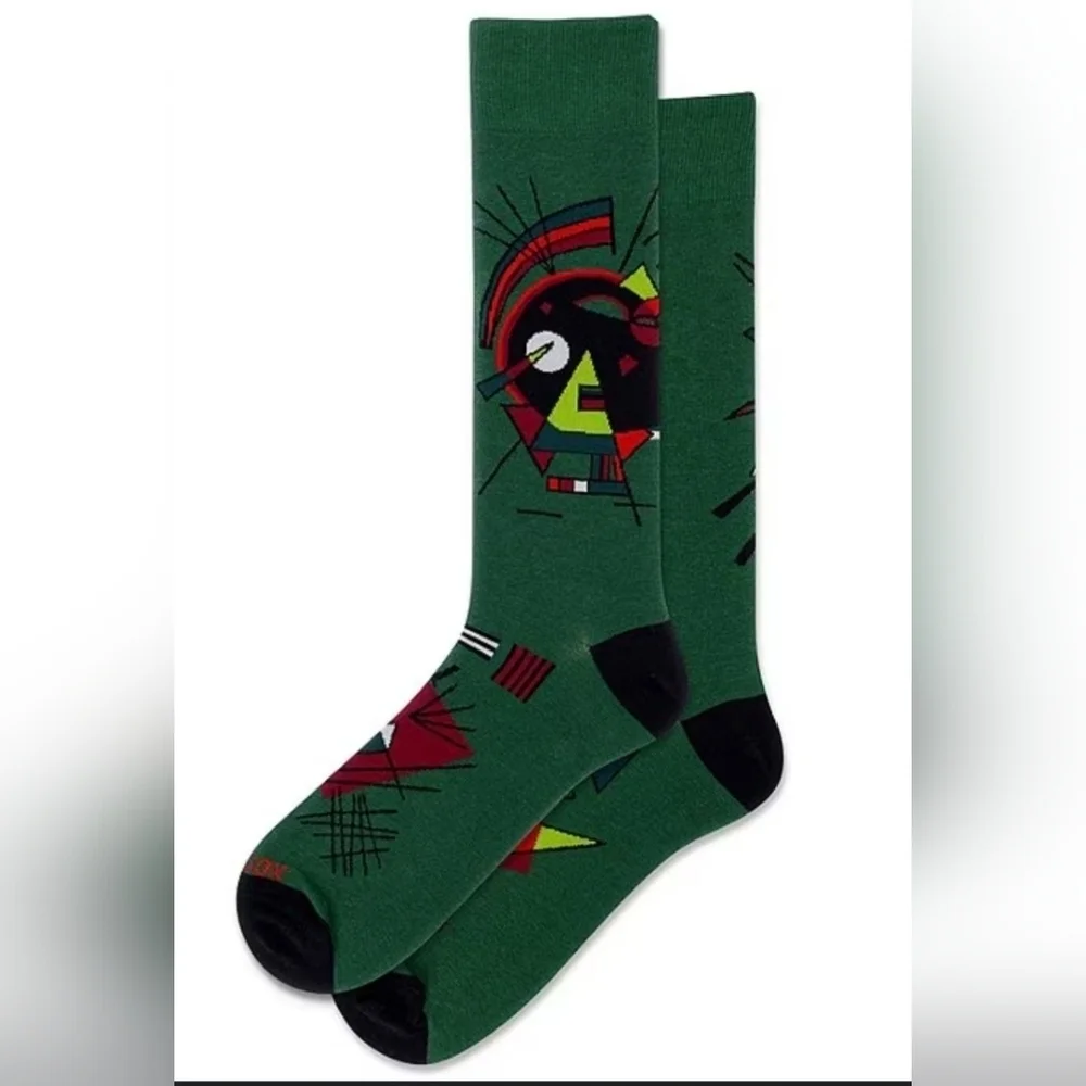 Hot Sox Artists Series 2 Pair Of  Men's Size 10-13‎ Socks